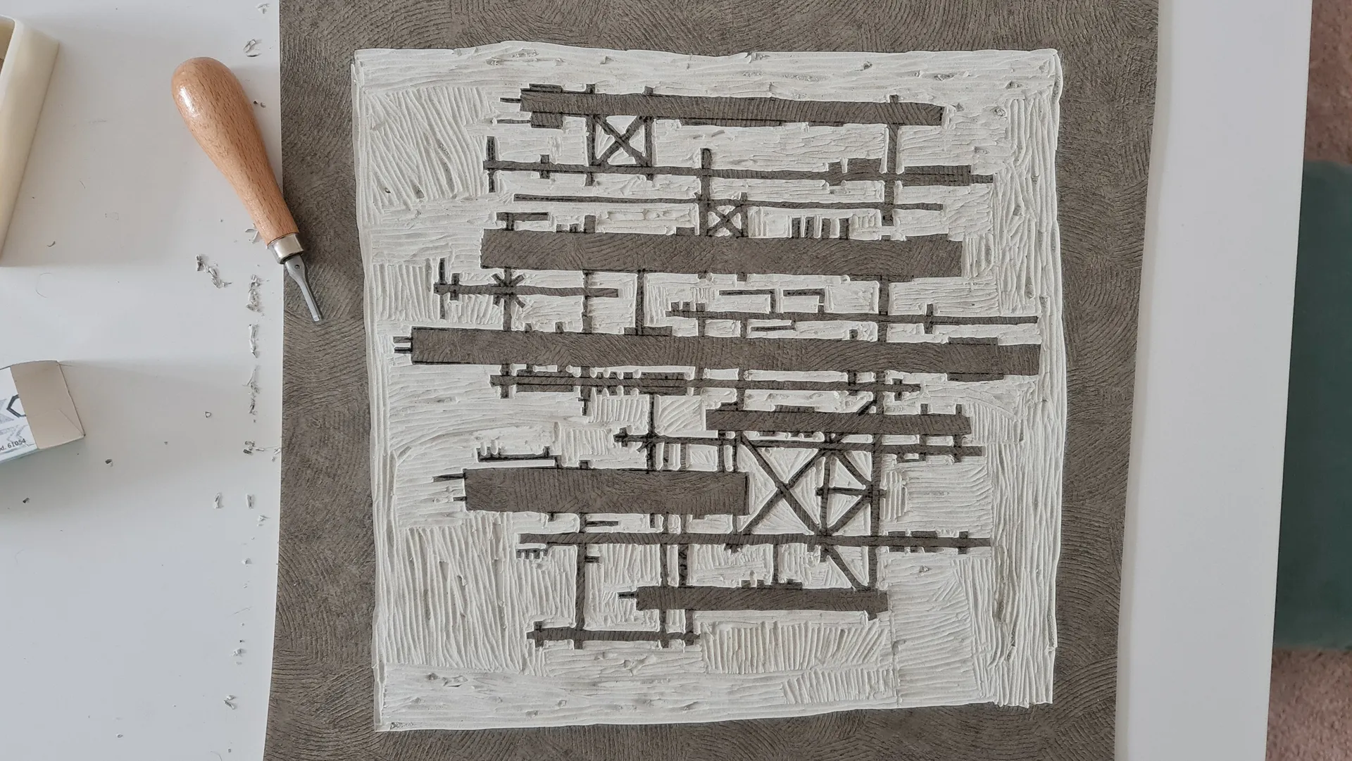 Lino-Cut-telecomunications